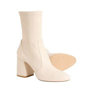 Stuart Weitzman Made in Spain Flareblock 85 Stretch Boots - Leather (For Women)